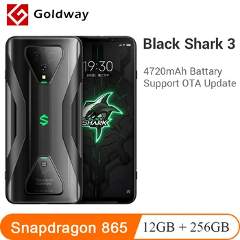 Xiaomi Black Shark 3 5G 12GB RAM 256GB ROM Snapdragon 865 Gaming Smartphone 64MP Triple Camera 6.67" Screen 65w Fast Charger 
Xiaomi Black Shark 3 5G 12GB RAM 256GB ROM Snapdragon 865 Gaming Smartphone 64MP Triple Camera 6.67" Screen 65w Fast Charger