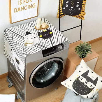 HOT Fridge Dust Cover with Storage Bags Washing Machine Refrigerator Thicken Cotton Linen Top Cover TI99
HOT Fridge Dust Cover with Storage Bags Washing Machine Refrigerator Thicken Cotton Linen Top Cover TI99