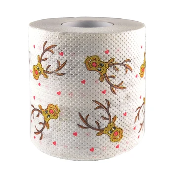 New Christmas Pattern Roll Paper Print Interesting Toilet Paper Table Kitchen Paper Christmas Party Hygiene Roll Paper Towel 
New Christmas Pattern Roll Paper Print Interesting Toilet Paper Table Kitchen Paper Christmas Party Hygiene Roll Paper Towel