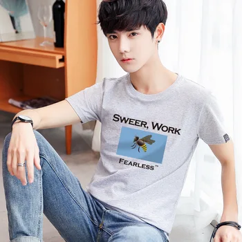 Summer new women's street letter characters print loose short-s 9159
Summer new women's street letter characters print loose short-s 9159