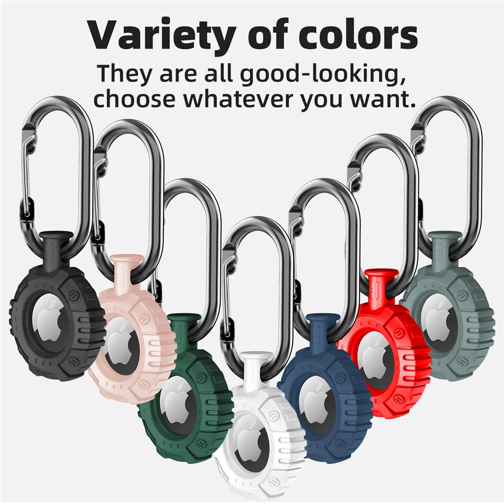 Silicone TPU Protective Case For Apple Airtag Anti-Lost Sleeve Shockproof For Airtags Cover Keychain Locator Tracker
Silicone TPU Protective Case For Apple Airtag Anti-Lost Sleeve Shockproof For Airtags Cover Keychain Locator Tracker