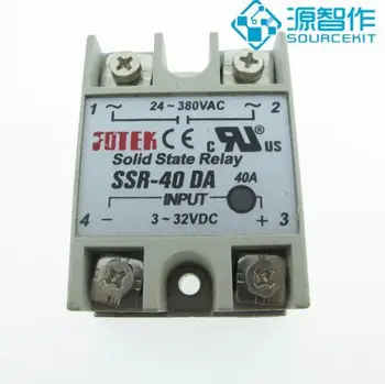 Solid State Relay / DC Control AC / 40A Ampere / Single Chip IO Control AC Switch
Solid State Relay / DC Control AC / 40A Ampere / Single Chip IO Control AC Switch