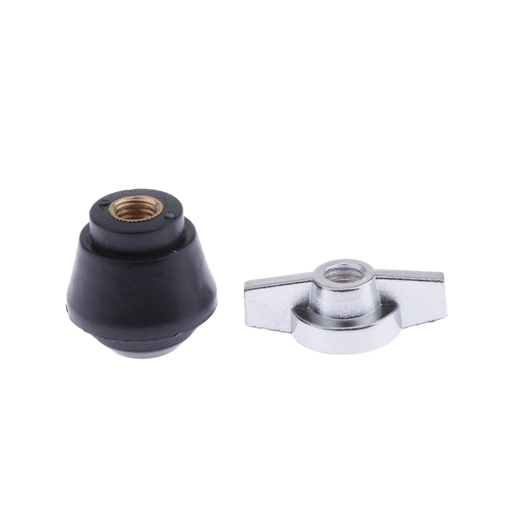 Black Rubber Floor Tom Drum Leg Feet Small Set Fits Most Standard Legs Black Rubber Floor Tom Drum Leg Feet Small Set Fits Most Standard Legs