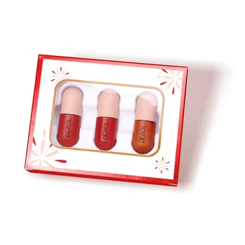 3PCS Set Lips Makeup Matte Liquid Lipstick Set Waterproof Long Lasting Moisture Cosmetic Lip Gloss Red Lip Stick
3PCS Set Lips Makeup Matte Liquid Lipstick Set Waterproof Long Lasting Moisture Cosmetic Lip Gloss Red Lip Stick