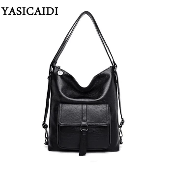 YASICAIDI 2019 PU Leather Multifunction Women Bag Pack Large Capacity Zipper Shoulder Bag Portable Tote Ladies Hand Bags bolsos
YASICAIDI 2019 PU Leather Multifunction Women Bag Pack Large Capacity Zipper Shoulder Bag Portable Tote Ladies Hand Bags bolsos