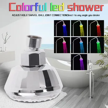 High Quality LED Colorful Color Changing Small Top Spray Luminous Shower Temperature Bathroom Handheld Shower Head Accessorie
High Quality LED Colorful Color Changing Small Top Spray Luminous Shower Temperature Bathroom Handheld Shower Head Accessorie