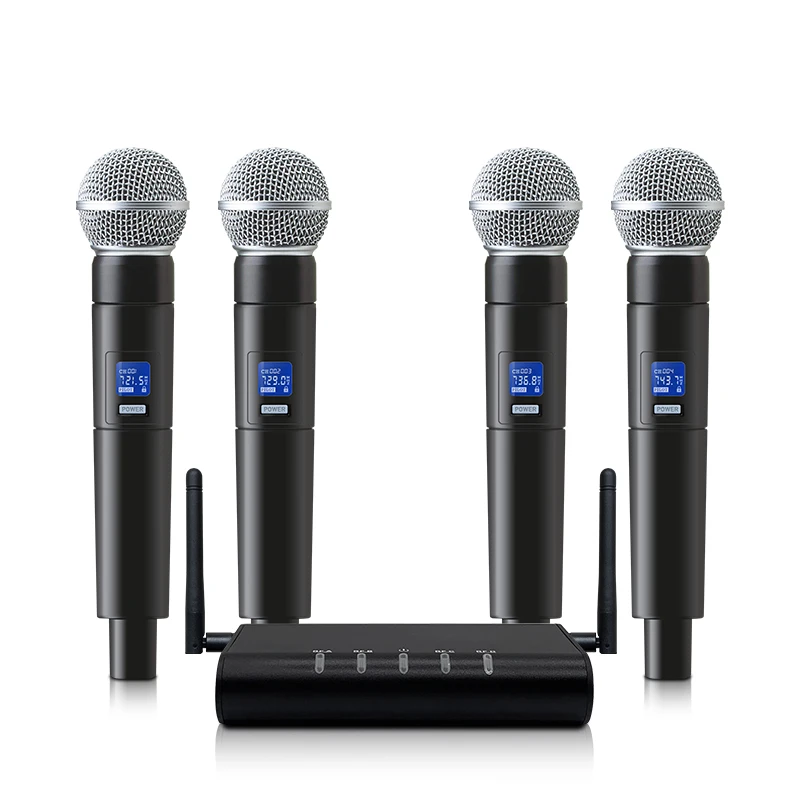 Highquality professional wireless microphone system stage performance four wireless microphone KTV microphone karaoke microphon
Highquality professional wireless microphone system stage performance four wireless microphone KTV microphone karaoke microphon