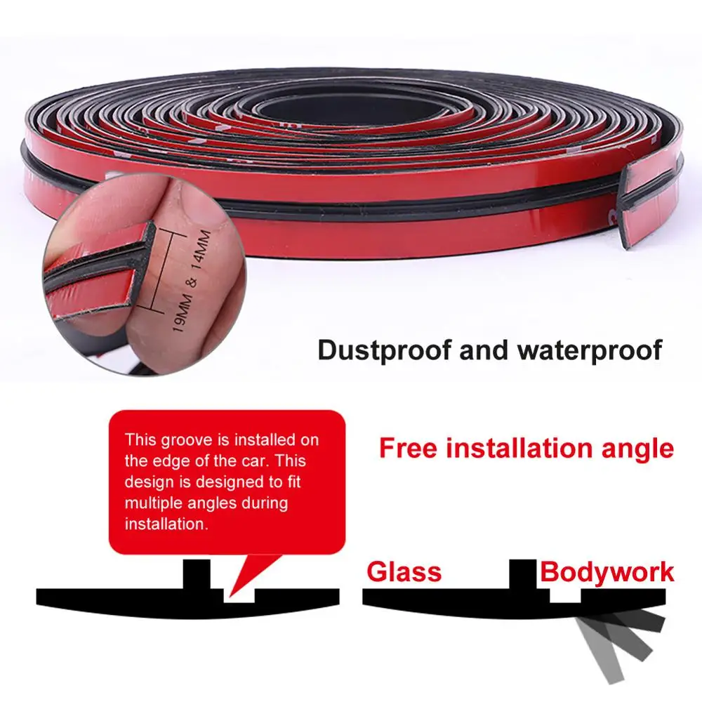2-6Meters Rubber Car Seal Strips Automobiles Seal Protection Door Edge Windshield Roof Rubber Strip Noise Insulation Car Styling
2-6Meters Rubber Car Seal Strips Automobiles Seal Protection Door Edge Windshield Roof Rubber Strip Noise Insulation Car Styling