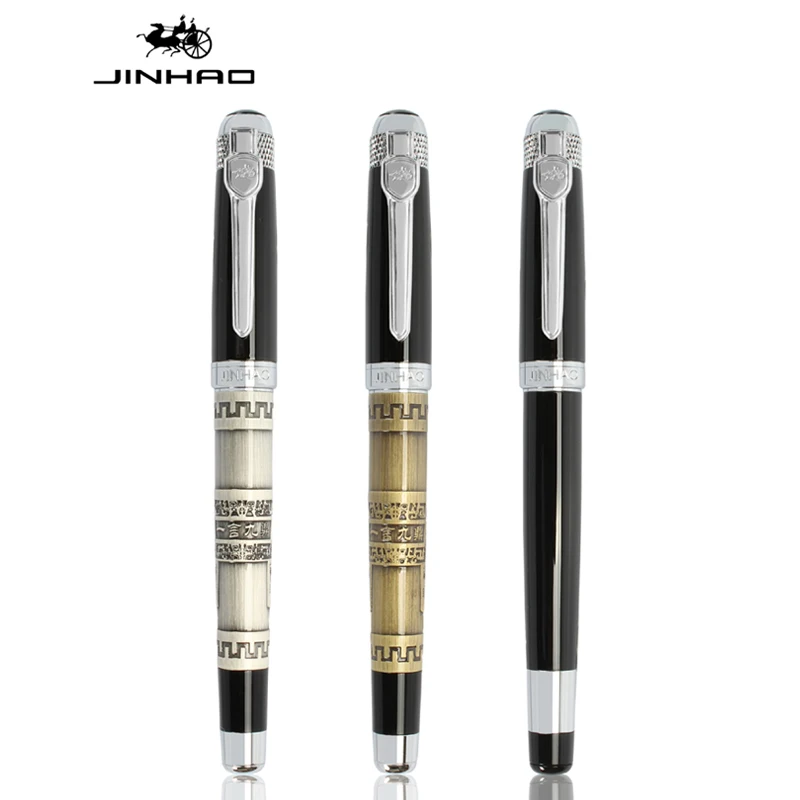 

Jinhao Luxurious Rollerball Pen Vintage Nine Tripods Good Faith Cooperation Multicolor For Choice Writing Gift Pen