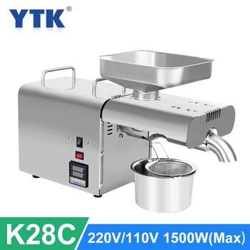 Automatic 110V / 220V Cold Press Oil Machine Oil Cold Press Machine Sunflower Seed Oil Extractor Temperature Control 
Automatic 110V / 220V Cold Press Oil Machine Oil Cold Press Machine Sunflower Seed Oil Extractor Temperature Control