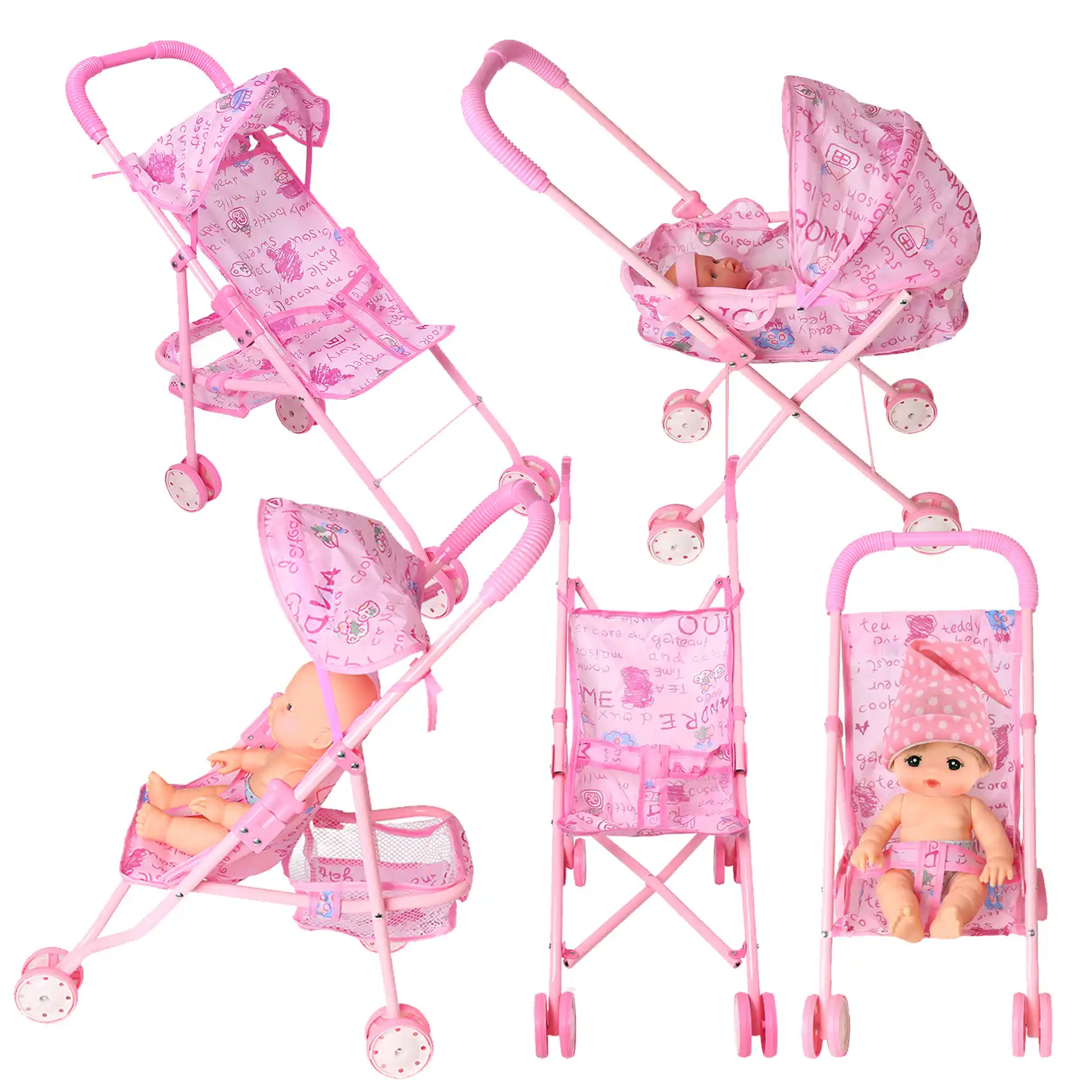2 seat baby doll stroller