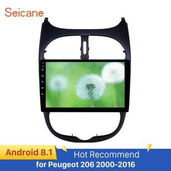 Seicane GPS Autoradio HD Touchscreen Car Radio Audio 9'' Android 8.1 for Peugeot 206 2000-2016 AUX WIFI support Carplay DAB+
Seicane GPS Autoradio HD Touchscreen Car Radio Audio 9'' Android 8.1 for Peugeot 206 2000-2016 AUX WIFI support Carplay DAB+