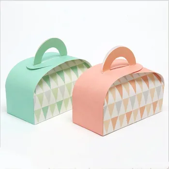 50pcs Cake Paper Box With Handle Cookie Muffin Cupcake Baking Boxes And Packaging Wedding Birthday Gift Boxes
50pcs Cake Paper Box With Handle Cookie Muffin Cupcake Baking Boxes And Packaging Wedding Birthday Gift Boxes