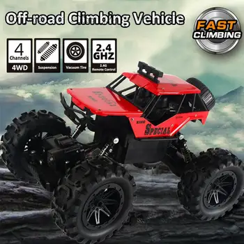 1:14 4WD RC Car 2.4G Remote Control Toy High Speed Off-road Toy Vehicle Truck With Vacuum Tires For Kids 
1:14 4WD RC Car 2.4G Remote Control Toy High Speed Off-road Toy Vehicle Truck With Vacuum Tires For Kids