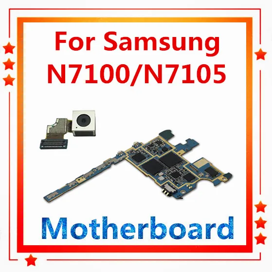 original unlocked motherboard for Samsung Galaxy note 2 N7100 N7105 main board Android system Logic circuit board back camera
original unlocked motherboard for Samsung Galaxy note 2 N7100 N7105 main board Android system Logic circuit board back camera
