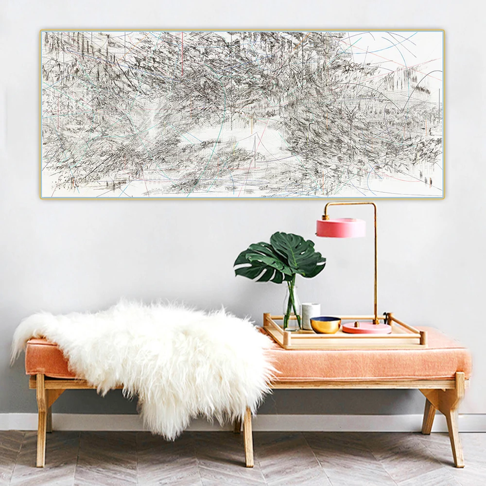 Citon Julie Mehretu《Beloved,2013》Abstract Canvas Art Oil Painting Artwork Poster Picture Wall Decor Background Home Decoration
Citon Julie Mehretu《Beloved,2013》Abstract Canvas Art Oil Painting Artwork Poster Picture Wall Decor Background Home Decoration