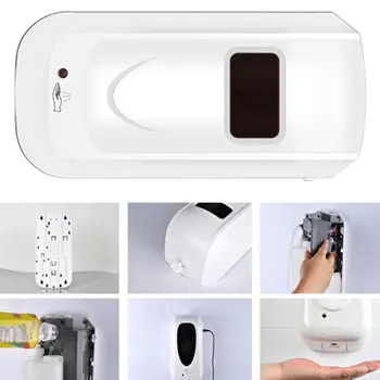 Automatic Sensor Wall-Mounted Touchless Hand Disinfection Machine Mist Spray 63HF
Automatic Sensor Wall-Mounted Touchless Hand Disinfection Machine Mist Spray 63HF