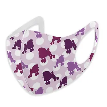 Purple Poodle Polka Dot print The stylish windproof and dustproof mask can clean the dustproof external shielding cloth.
Purple Poodle Polka Dot print The stylish windproof and dustproof mask can clean the dustproof external shielding cloth.