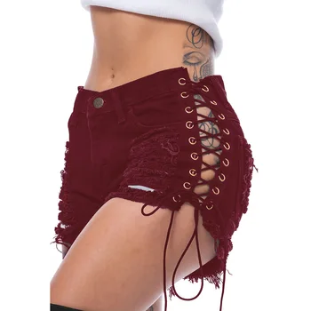 Xīnkuǎn xiàjì niúzǎi duǎnkù pò shí cè bǎng nǚzhuāng jiētóu fúshì zhítǒng yōuyǎ 31/5000 New summer denim shorts side tie when
Xīnkuǎn xiàjì niúzǎi duǎnkù pò shí cè bǎng nǚzhuāng jiētóu fúshì zhítǒng yōuyǎ 31/5000 New summer denim shorts side tie when