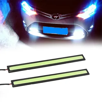 2Pcs 17CM Universal COB LED Strip Car Running Fog Lamp Driving Strip Light Flexible Led Strip/waterproof 10-16V Auto Parts Lamps
2Pcs 17CM Universal COB LED Strip Car Running Fog Lamp Driving Strip Light Flexible Led Strip/waterproof 10-16V Auto Parts Lamps