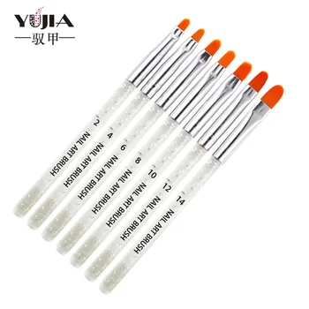 7Pcs Nail Art Brush Liner Design Acrylic Builder Flat Crystal Acrylic UV Gel Painting Dust Drawing Carving Pen Manicure Tool Set
7Pcs Nail Art Brush Liner Design Acrylic Builder Flat Crystal Acrylic UV Gel Painting Dust Drawing Carving Pen Manicure Tool Set