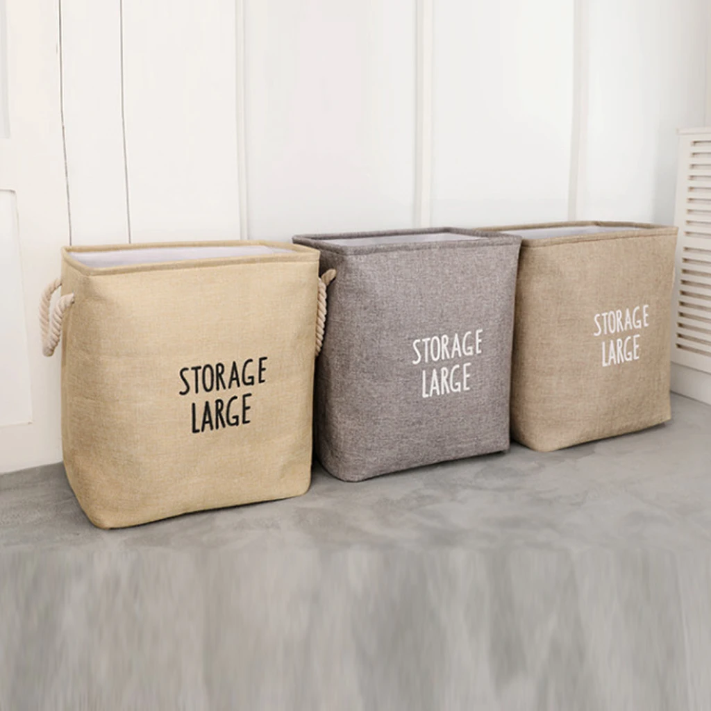 laundry basket toy storage box super large bag cotton washing
