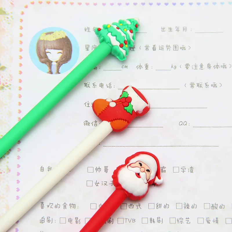 24 Pcs Neutral Pen Christmas Santa Claus Christmas Tree Fine Pen Black Neutral Kawaii School Supplies
24 Pcs Neutral Pen Christmas Santa Claus Christmas Tree Fine Pen Black Neutral Kawaii School Supplies