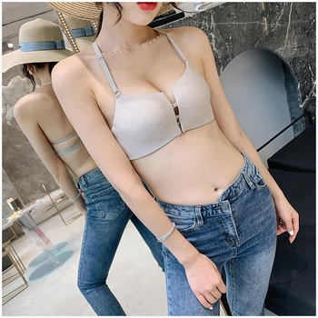 Sexy Wireless Push Up Beige Black Glitters Bra Set Underwear for Women , Woman Female Gather Front Closure Lingerie Bralette
Sexy Wireless Push Up Beige Black Glitters Bra Set Underwear for Women , Woman Female Gather Front Closure Lingerie Bralette