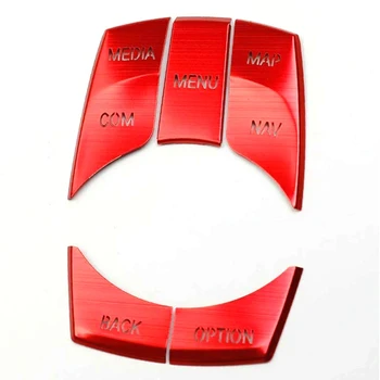 Car Aluminum IDrive Interior Multi-Media Control Button Cover Trim Frame Decor Sticker for 3/3GT/4/X5/X1/X3/X4/X6 Series
Car Aluminum IDrive Interior Multi-Media Control Button Cover Trim Frame Decor Sticker for 3/3GT/4/X5/X1/X3/X4/X6 Series