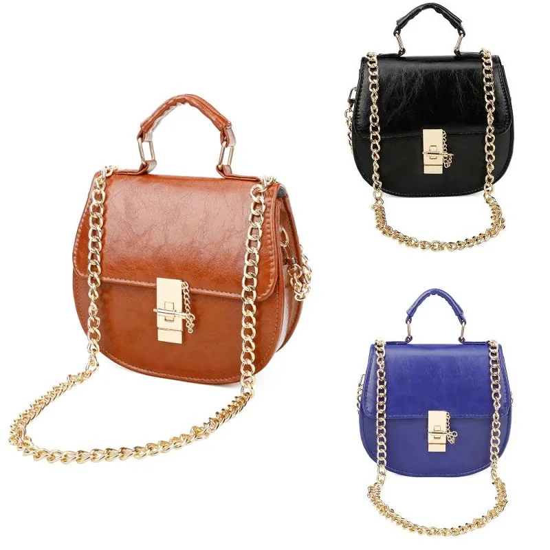 Vintage Leather bags Round Designer Crossbody Bag For Women 2019 PU Leather Shoulder Bags Ladies Small Handbags Mini Tote Bag 
Vintage Leather bags Round Designer Crossbody Bag For Women 2019 PU Leather Shoulder Bags Ladies Small Handbags Mini Tote Bag