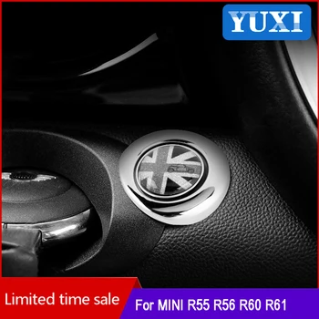 Car Auto Start One-click start ignition button Decoration Ring Interior Sticker For MINI ONE Cooper S R55 R56 R60 R61 Countryman
Car Auto Start One-click start ignition button Decoration Ring Interior Sticker For MINI ONE Cooper S R55 R56 R60 R61 Countryman