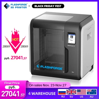 Flashforge Adventurer 3/Adventurer 3 Lite 3D Printer Auto Leveling Cloud Print with Camera 3D Drucker
Flashforge Adventurer 3/Adventurer 3 Lite 3D Printer Auto Leveling Cloud Print with Camera 3D Drucker