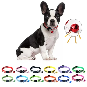 Pet Dog Collar Reflective With Bell Collar Adjustable MultiSize Multicolor Suitable For Small And Medium Dogs Cats Pet Supplies
Pet Dog Collar Reflective With Bell Collar Adjustable MultiSize Multicolor Suitable For Small And Medium Dogs Cats Pet Supplies