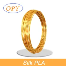 필라멘트 3d 펜 pla 1.75mm 5 미터 리필 실크 대리석 빛나는 나무 골드 실버 구리 옐로우 블루 핑크 프린터 플라스틱 소재(China)