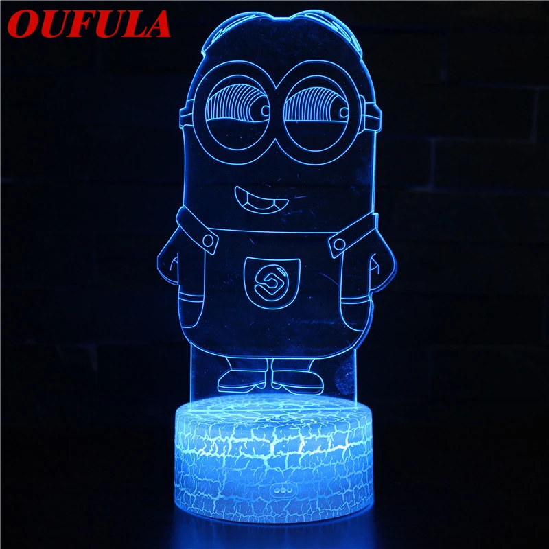 Night LED Lights Novelty 3D lamp Cute Toy Gift 7 Color Abstract Artist Graphics Cartoon Atmosphere Lamp For Children Kids Room
Night LED Lights Novelty 3D lamp Cute Toy Gift 7 Color Abstract Artist Graphics Cartoon Atmosphere Lamp For Children Kids Room
