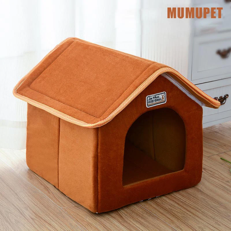 MUMUPET Pet House Foldable Bed With Mat Soft Winter Leopard Dog Puppy Sofa Cushion House Kennel Nest Dog Cat Bed
MUMUPET Pet House Foldable Bed With Mat Soft Winter Leopard Dog Puppy Sofa Cushion House Kennel Nest Dog Cat Bed
