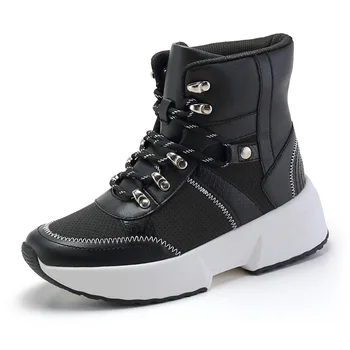 2020 Winter Snow Boots Women Ankle Short Boots Warm PU Plush Winter Womaoes Sneakn Shers Flats Lace Up Ladies Boots Botas Mujer
2020 Winter Snow Boots Women Ankle Short Boots Warm PU Plush Winter Womaoes Sneakn Shers Flats Lace Up Ladies Boots Botas Mujer