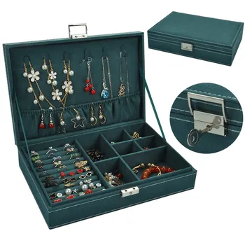 Princess Jewelry Box European-style Lockable Jewelry Storage Box Household Large-capacity Simple Ring Earrings Earrings Box Gift
Princess Jewelry Box European-style Lockable Jewelry Storage Box Household Large-capacity Simple Ring Earrings Earrings Box Gift