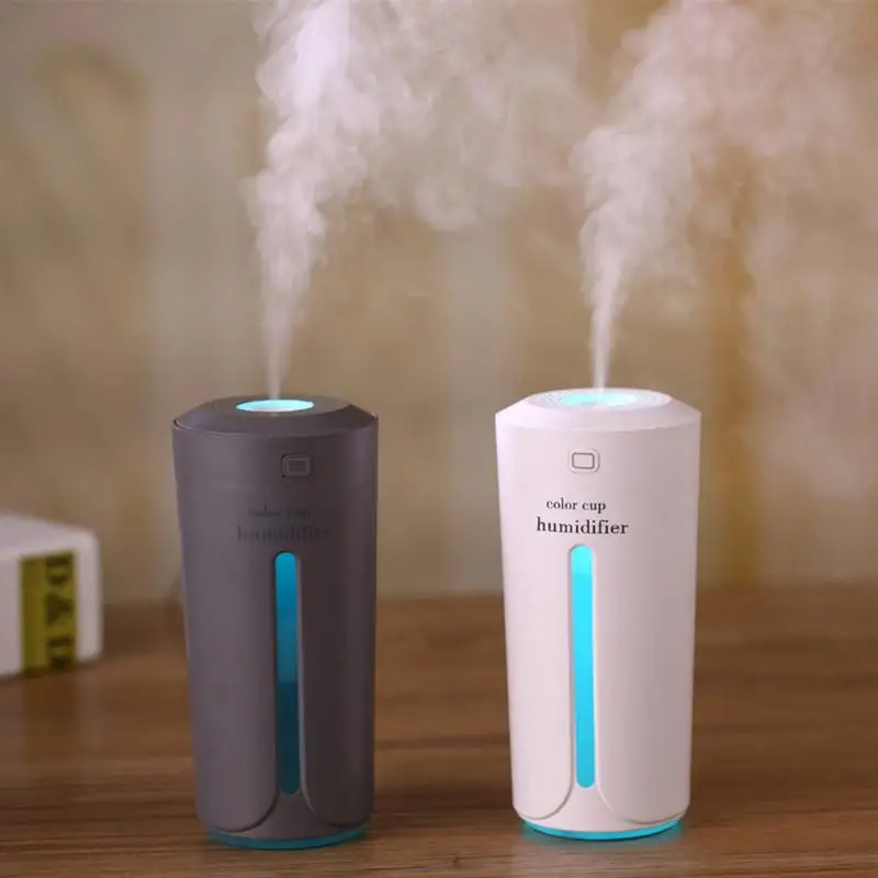 230ml Mini Air Humidifier USB Ultrasonic Humidifier Car Aroma Diffuser Electric Essential Oil Diffuser Cup 7 Color LED Lights
230ml Mini Air Humidifier USB Ultrasonic Humidifier Car Aroma Diffuser Electric Essential Oil Diffuser Cup 7 Color LED Lights