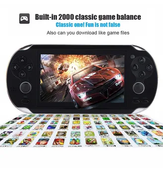Dual Rocker Handheld Retro Portable Video Game Console Gamepad 4.3 Inch 4GB/8GB Consol Support For PSP Game Camera Video E-book
Dual Rocker Handheld Retro Portable Video Game Console Gamepad 4.3 Inch 4GB/8GB Consol Support For PSP Game Camera Video E-book
