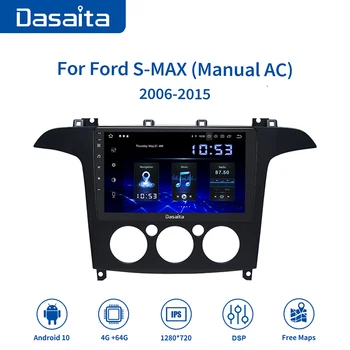 Dasaita 9'' Car Tuner Player DSP 1 din Android10.0 Navigator Radio for Ford S-Max 2006 2007 2008 2009 2015 Bluetooth Autoradio
Dasaita 9'' Car Tuner Player DSP 1 din Android10.0 Navigator Radio for Ford S-Max 2006 2007 2008 2009 2015 Bluetooth Autoradio
