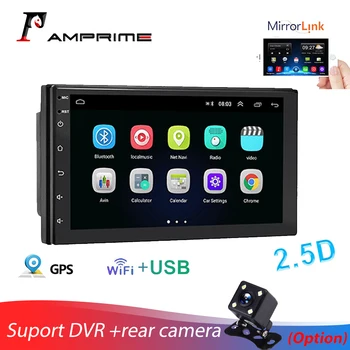 AMPrime Android 7'' TFT Capacitance Touch Screen Car Multimedia Video Player Bluetooth WIFI GPS FM Suppport DVR Rear Camera
AMPrime Android 7'' TFT Capacitance Touch Screen Car Multimedia Video Player Bluetooth WIFI GPS FM Suppport DVR Rear Camera