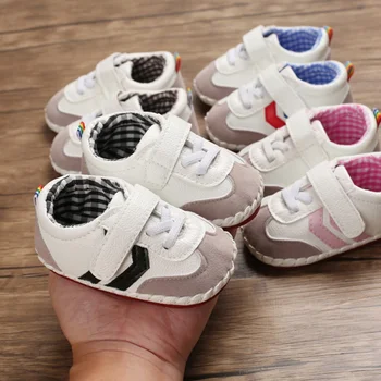 Fashion Baby Soft Sole Hook Loop Prewalker Sneakers Baby Boy Girl Crib Shoes Leather Sports Non-slip Walker Shoes
Fashion Baby Soft Sole Hook Loop Prewalker Sneakers Baby Boy Girl Crib Shoes Leather Sports Non-slip Walker Shoes