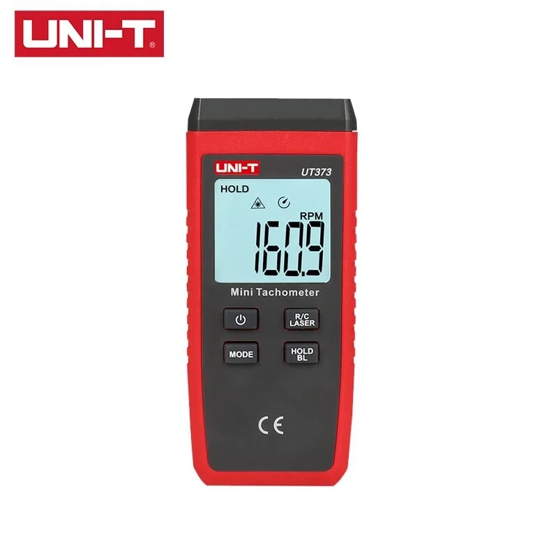 UNI-T UT373 Mini Digital Laser Non-Contact Tachometer Measuring Range 10-99999RPM Tachometer Odometer Overload Indication
UNI-T UT373 Mini Digital Laser Non-Contact Tachometer Measuring Range 10-99999RPM Tachometer Odometer Overload Indication