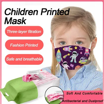 3-PLY Printed Fashion Children'S Mask Disposable Safety Face Mask Face Mouth Mask Earloop Fast Delievry New Mascarilla
3-PLY Printed Fashion Children'S Mask Disposable Safety Face Mask Face Mouth Mask Earloop Fast Delievry New Mascarilla