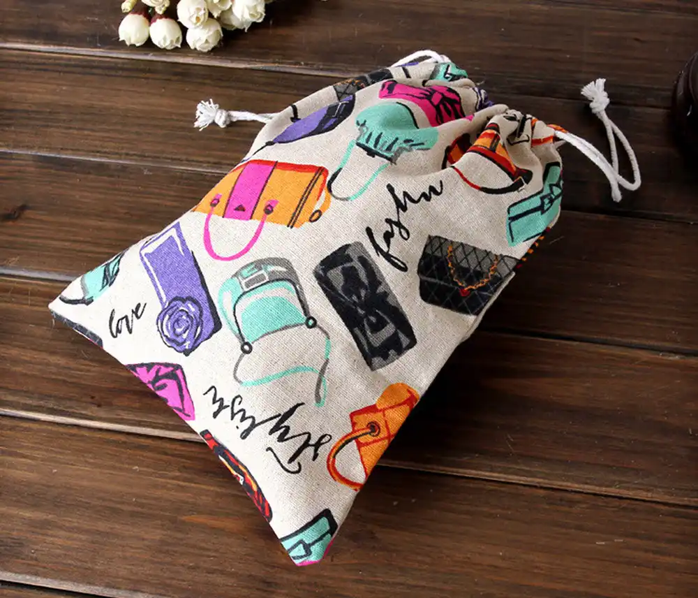 drawstring bag fashion unisex backpacks printing