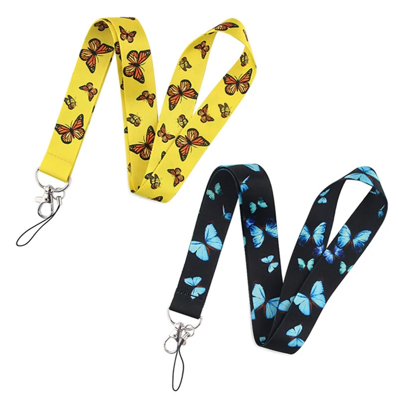 1Pc Polyester Neck Straps Cute Colorful Butterfly Printing Pattern Keychain Lanyard For ID Card Camera Mobile Phone Neck Lanyard
1Pc Polyester Neck Straps Cute Colorful Butterfly Printing Pattern Keychain Lanyard For ID Card Camera Mobile Phone Neck Lanyard