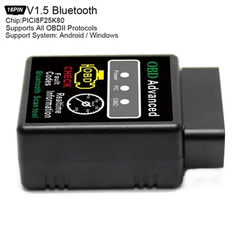 Super Mini Bluetooth Scanner V1.5 PICI8F25K80 OBD 2 Wireless Auto V02H2 Interface Code Readers Car Diagnostic Tool OBDII OBD2
Super Mini Bluetooth Scanner V1.5 PICI8F25K80 OBD 2 Wireless Auto V02H2 Interface Code Readers Car Diagnostic Tool OBDII OBD2