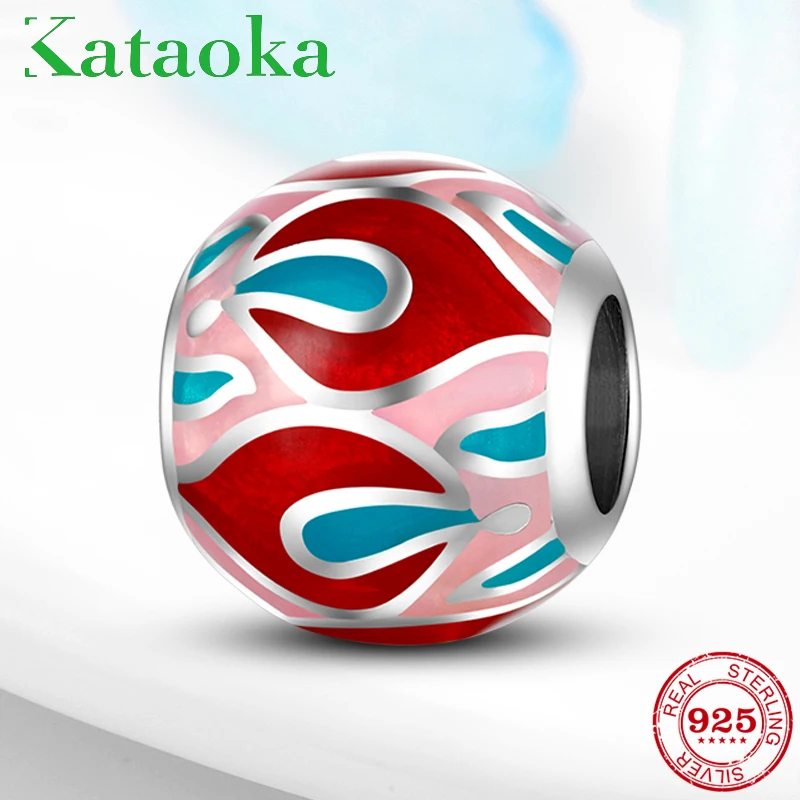 925 Sterling Silver Red and Pink Round shape Enamel Charms bead Fine Jewelry making Fit Original Pandora Charm Bracelet
925 Sterling Silver Red and Pink Round shape Enamel Charms bead Fine Jewelry making Fit Original Pandora Charm Bracelet