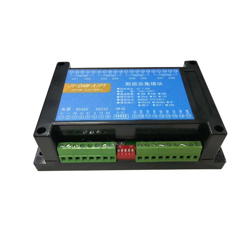 DAM- AIPT 8-channel PT100 temperature acquisition 8-channel analog acquisition module Modbus protocol
DAM- AIPT 8-channel PT100 temperature acquisition 8-channel analog acquisition module Modbus protocol